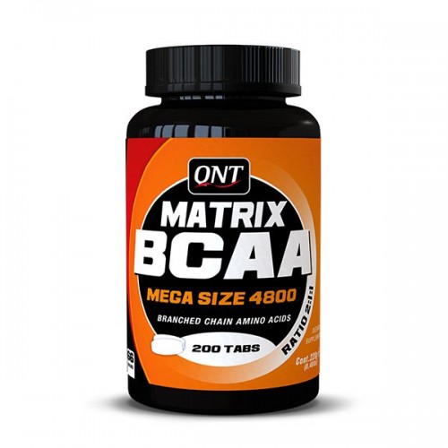 QNT MATRIX BCAA 4800 MEGA 200 TABS